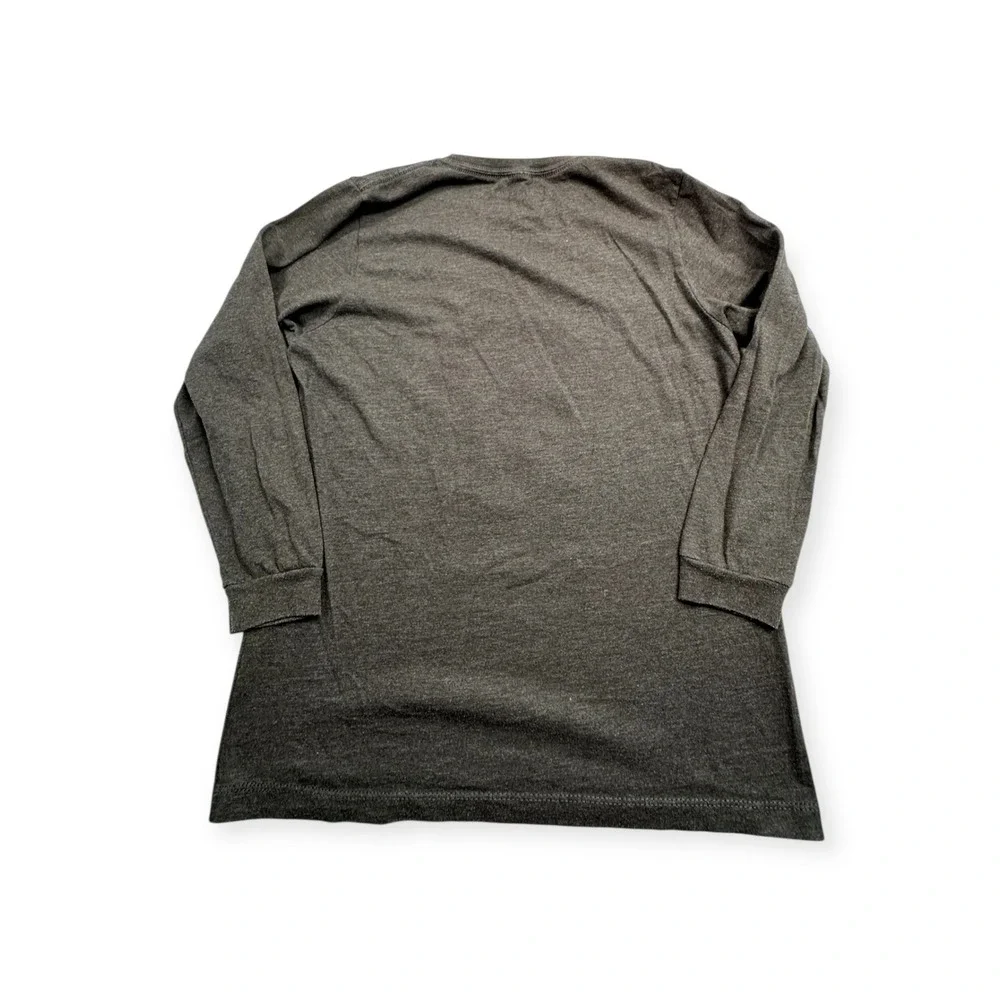 Naruto Uzumaki Graphic Long Sleeve Shirt Mens Large Charcoal Grey‎ Anime